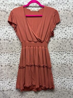 LIBERTY LOVE RUFFLE ACCENT DRESS